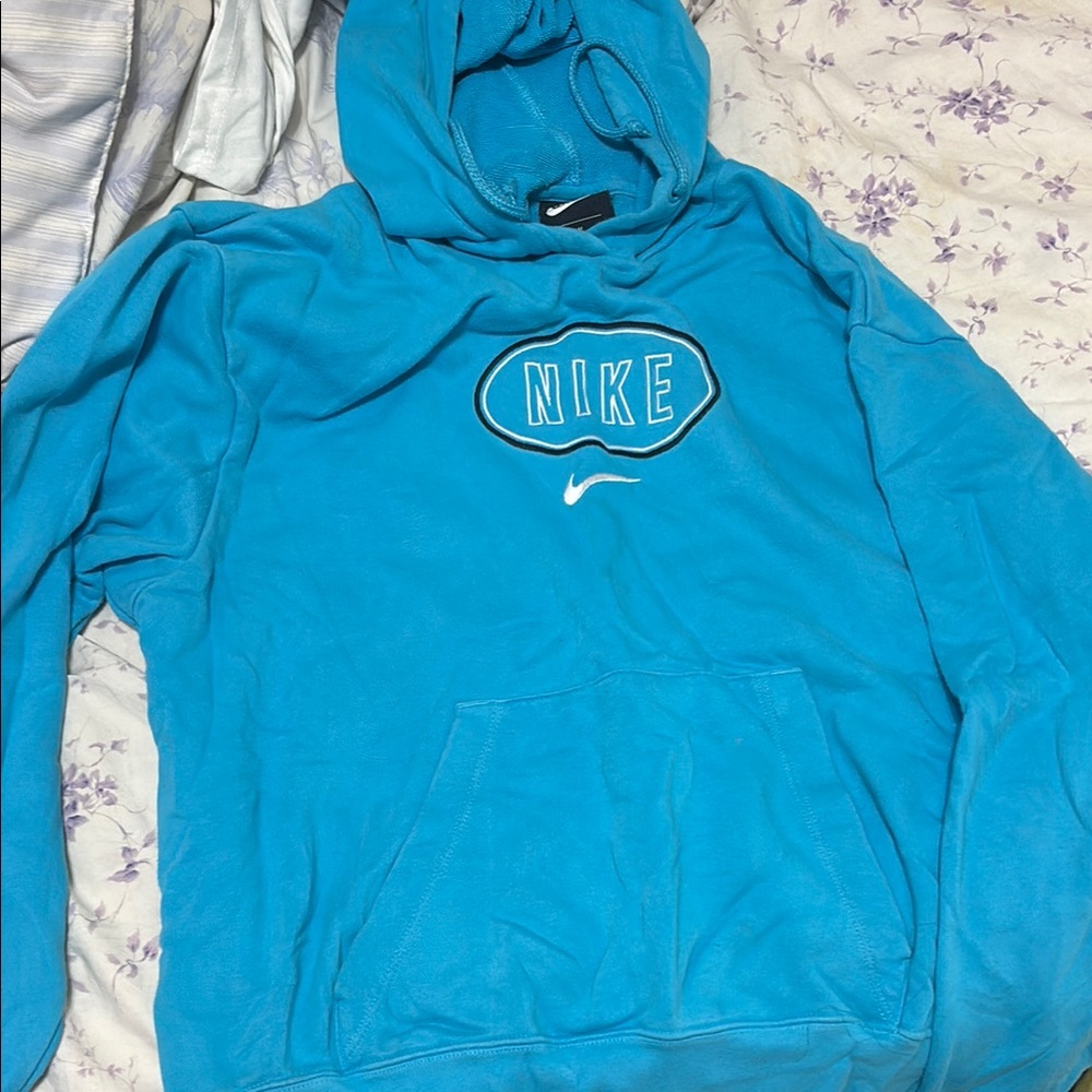 Nike Turquoise Pullover Hoodie